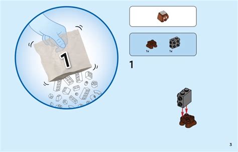 LEGO Instructions for set 71415 Ice Mario Suit and Frozen World, Super ...