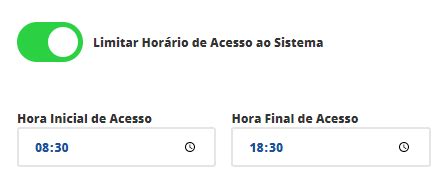 Como Limitar O Hor Rio De Acesso Dos Usu Rios Ao Sige Cloud Central