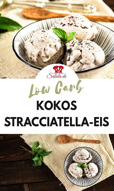 Kokos Stracciatella Eis Ohne Zucker Artofit