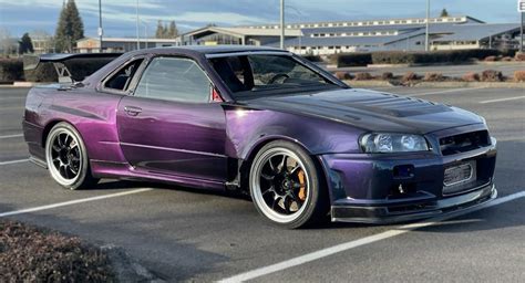 You Can Own An Iconic R34 Nissan Skyline Gt R V Spec In The 46 Off