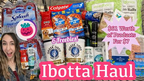 Walmart Ibotta Haul Worth Of Products For Just With No Bonus