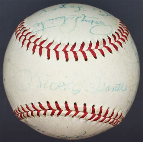 Lot Detail 1960 New York Yankees Detroit Tigers Multi Signed