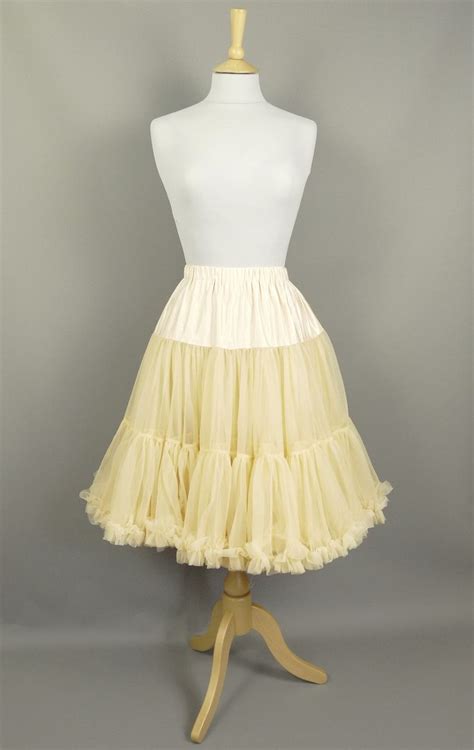 Champagne Swing Petticoat Soft Two Layer Extra Volume Fifties