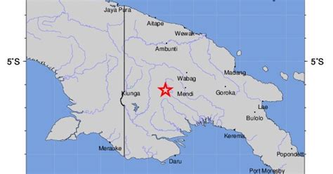 Buscandolado La Verdad Mael Fuerte Y Superficial Terremoto De M76 Golpea Papua Nueva Guinea