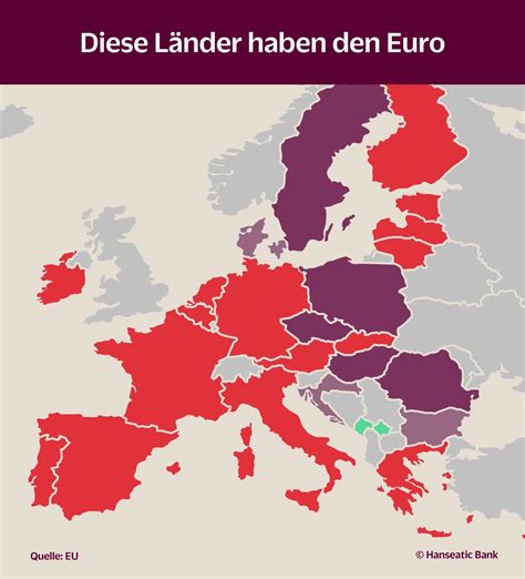 Euro In diesen Ländern wird damit bezahlt KlarMacher