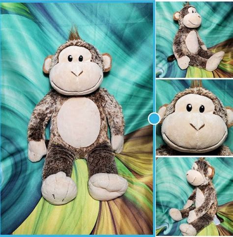 19 Build A Bear Monkey Chimp Ape Plush Toy Frosted Etsy