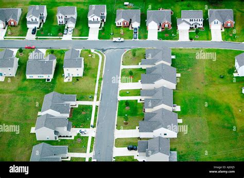 Suburban Tract Housing Development Hi Res Stock Photography And Images