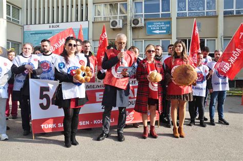 Türk Sağlık Sen den açıklama Ekmeğimizi küçültmeyin İşte Kocaeli