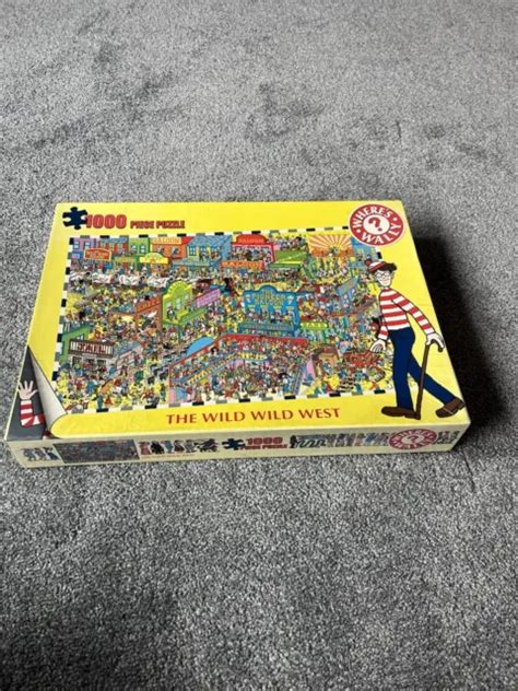 Paul Lamond Games Wheres Wally The Wild Wild West Pc Jigsaw Puzzle