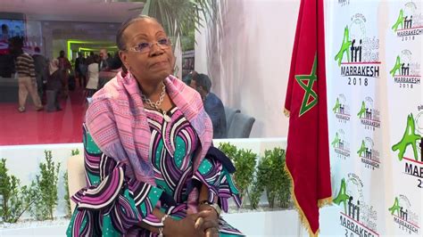 Catherine Samba Panza ex présidente Centrafrique et ex maire de Bangui