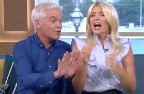 Phillip Schofield Abruptly Stops Holly Willoughby From X Rated