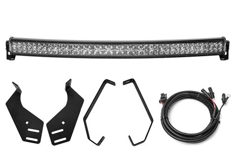 2017 2020 Raptor No Drill Mount With 40 Curved Light Bar Kit