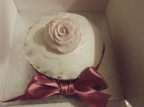 Antique Rose Decorated Cake By Tracey Cakesdecor