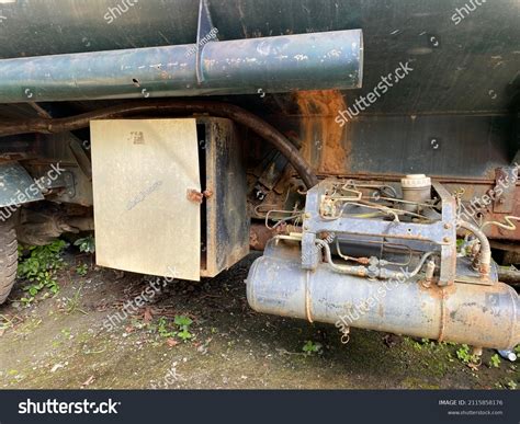 Water Tank Truck Pump System Component Stock Photo 2115858176 ...