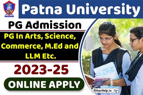 Patna University Pg Admission 2023 25 Online Apply For Pg In Arts