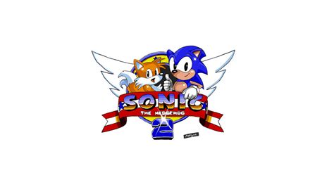 Sonic 2 Title Screen Sketch High Resolution Colour By Markflynn000 On