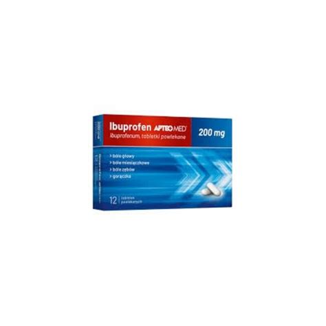 Ibuprofen Apteo Med 200 Mg 12 Tabletek Powlekanych Apteka Moderna