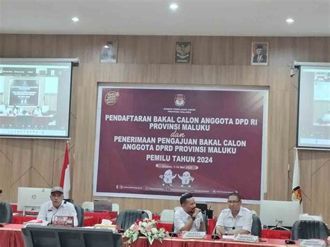 Hari Pertama Pendaftaran Bacaleg 2024 KPU Maluku Masih Sepi