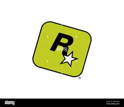 Rockstar Lincoln, Rotated Logo, White Background B Stock Photo - Alamy