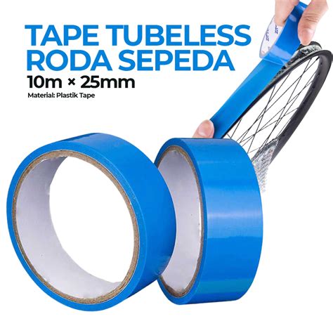 ZTTO Tape Tubeless Roda Sepeda MTB Road Bike Rim Tape Strips 10Mx25mm