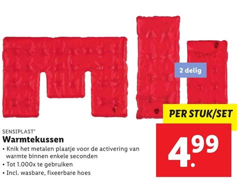 Warmtekussen Aanbieding Bij Lidl