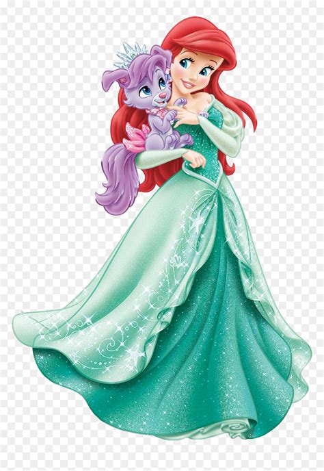 Disney Princess Ariel And Pet Hd Png Download Vhv