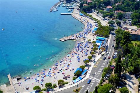 Beach: Ičići, Opatija - Ičići | The best beaches in Croatia | Adriatic.hr