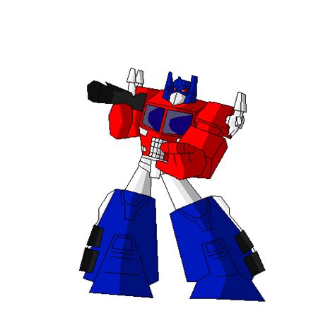 Pixilart Powermaster Optimus Prime Marvel Comics By Hunters4658