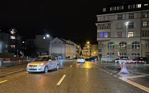 Stadt St Gallen SG Drei Verkehrsunfälle am Montag Polizeinews ch