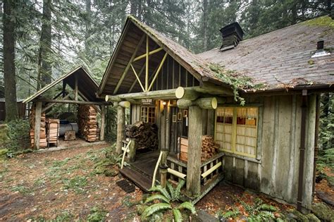 Oregon Cabins - 1859 Oregon's Magazine