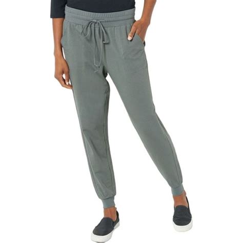 Belle By Kim Gravel Pants And Jumpsuits Belle Kim Gravel French Terry Joggers Dark Moss A5338c