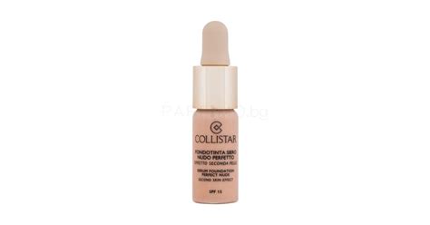 Collistar Serum Foundation Perfect Nude SPF15 Фон дьо тен за жени 10 ml