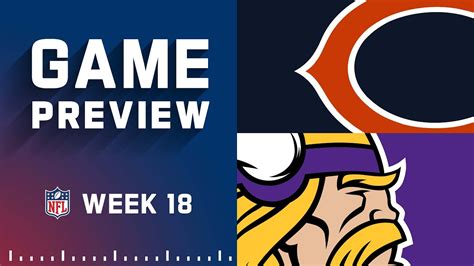 Chicago Bears Vs Minnesota Vikings Week Nfl Game Preview Youtube