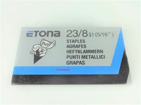 Jual Isi Stapler Staples Etona No 23 Per 8 Di Lapak Toko Bintang Jaya