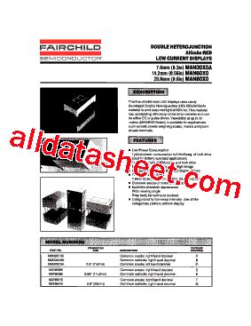 man datasheetpdf fairchild semiconductor