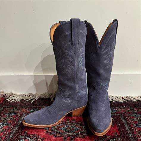 Tecovas Shoes Tecovas The Annie Suede Cowboy Boot Poshmark