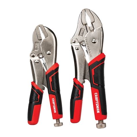 CRAFTSMAN Locking Plier Set (2-Pack) CMHT81727 at Lowes.com