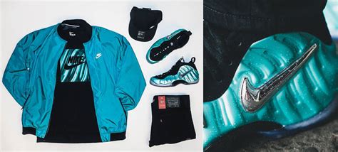 Nike Foamposite Island Green Clothing Outfit | SneakerFits.com