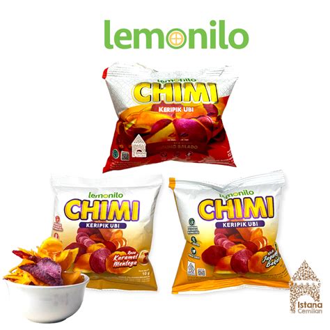 Jual Lemonilo Chimi Keripik Ubi Ungu Madu Rasa Jagung Balado Bakar