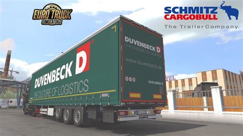 Ets2 Schmitz Cargobull Scs Mega 139x V 10 Trailer Schmitz Mod Für Eurotruck Simulator 2