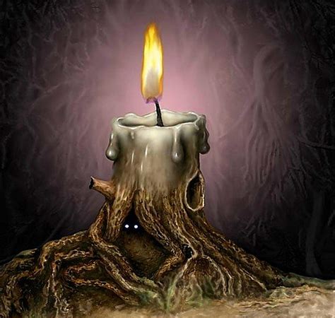 Free Download Ghost In Candle Candle Amazing Bonito Fire Tree