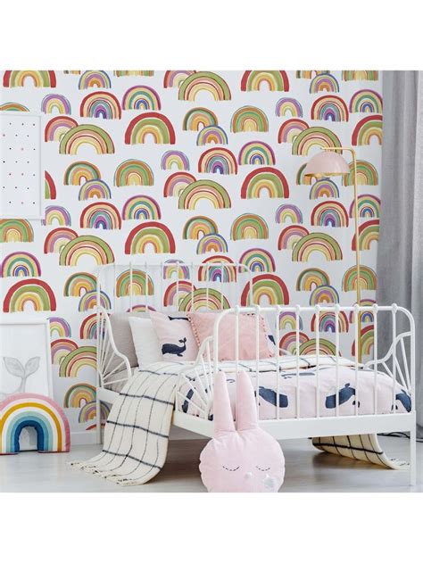 Over The Rainbow Wallpaper Rainbow Wallpaper Bed Bath And Beyond