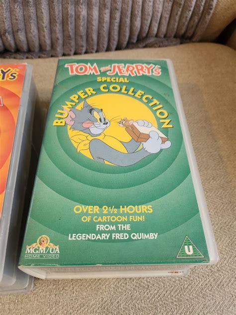 X Tom And Jerrys Bumper Collection Double Vhs Videos Tom And Jerry