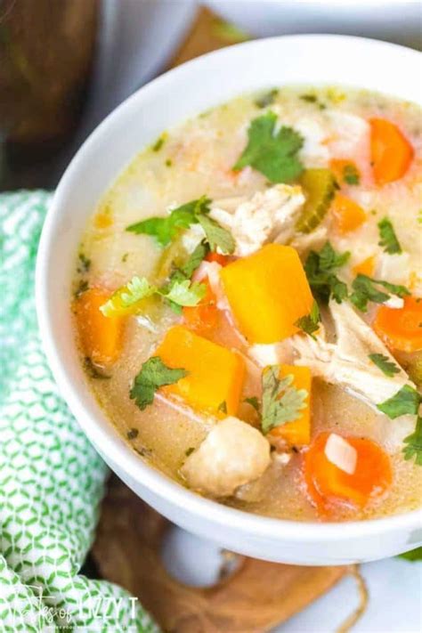 Leftover Turkey Soup Recipe With Homemade Turkey Broth And Vegetables