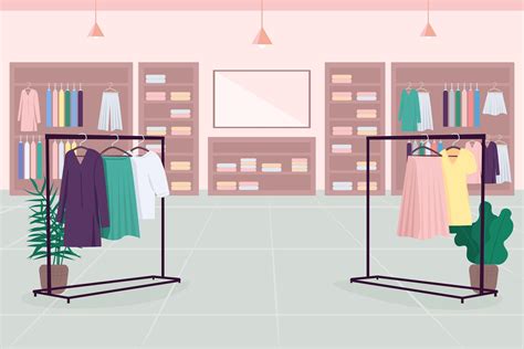 Shopping Clothes Store 1631312 Vector Art At Vecteezy