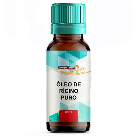 Comprar Óleo de Rícino Puro 60 Ml Drogaria Net