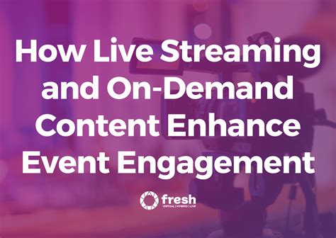 The Power Of Live Streaming And On Demand Content