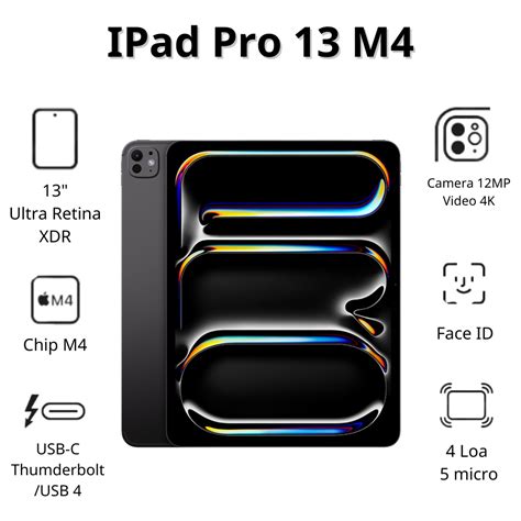 Máy Tính Bảng Apple Ipad Pro 13 M4 Wifi Chính Hãng GiÁ RẺ QuÁ