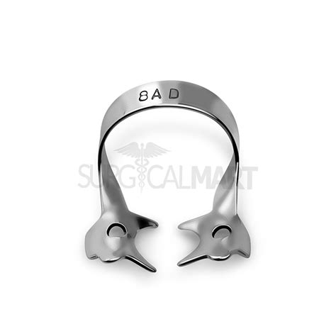 Rubber Dam Clamp 8AD General Molars Winged