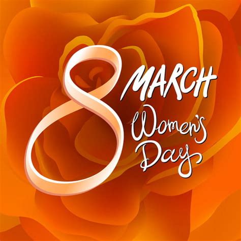 8 March Greeting Card International Womens Day Vector Eps Ai Uidownload